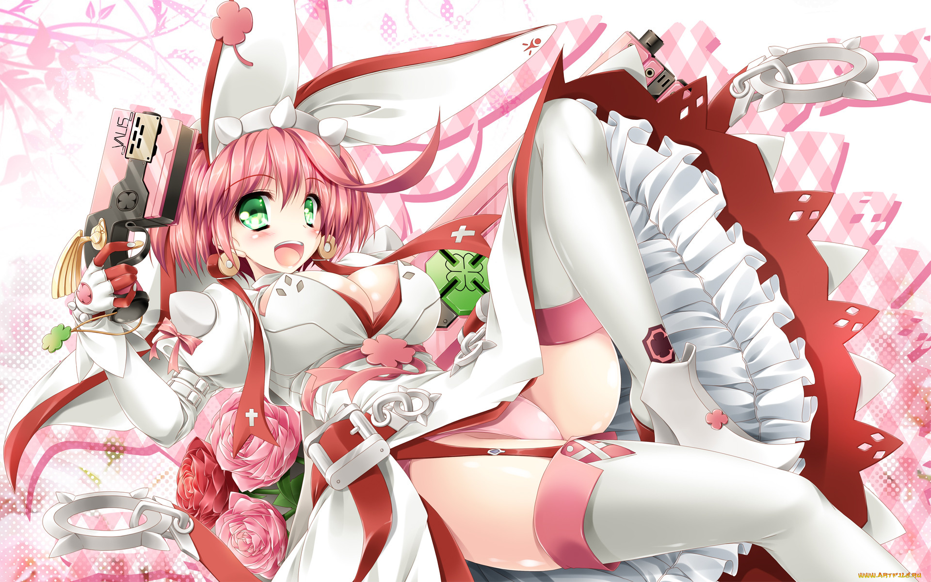 , guilty gear, kamiya, tomoe, elphelt, valentine, guilty, gear, , 